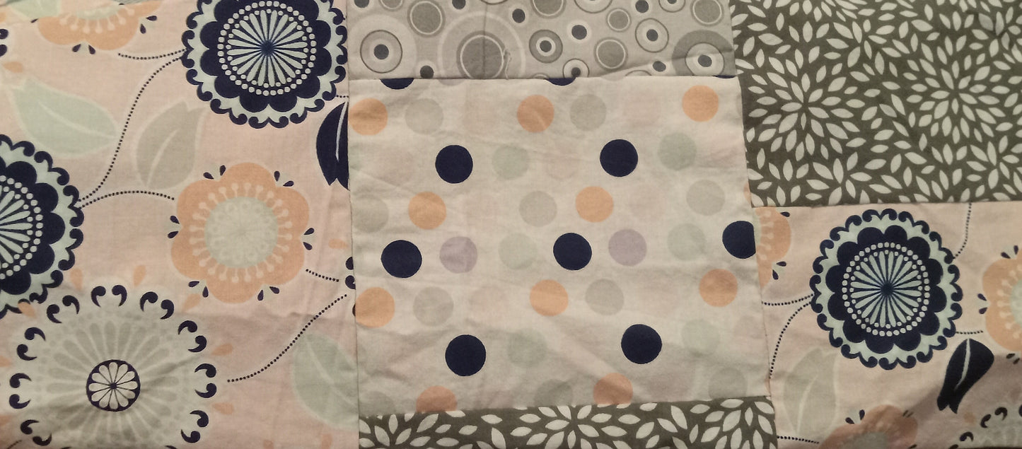 Cosmic Traveler Patchwork Open Back Lace Up Eco Dress