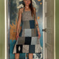 Touch of Grey Patchwork Adjustable Grateful Dead Lightning Bolt Dress Lace Up Back