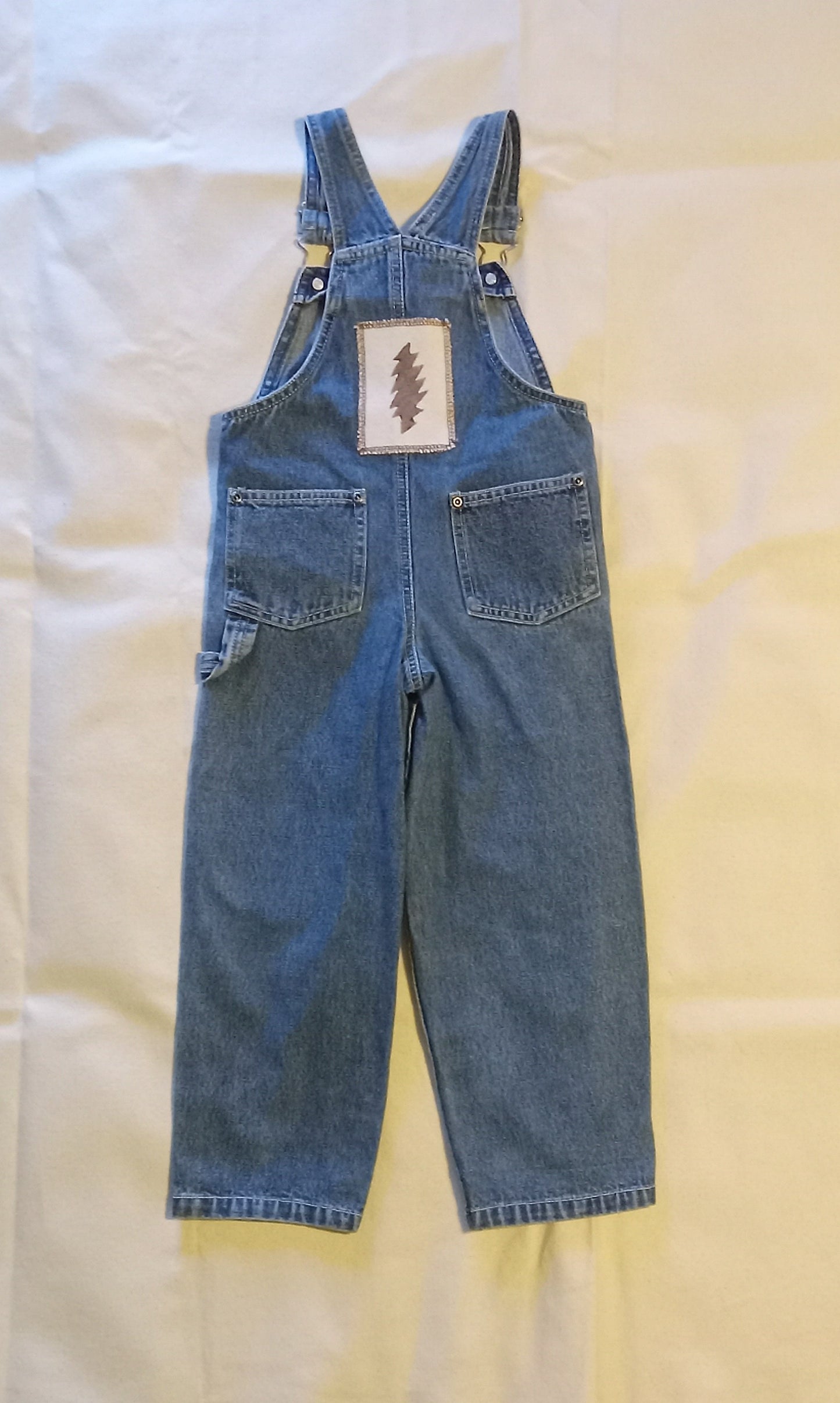 Kids Grateful Dead Eco Overalls 4t