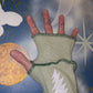 Grateful Dead Eco Wool Handwarmers / Fingerless Gloves