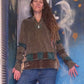 Grateful Dead Evergreen Butterfly Eco Velour Patchwork Hoodie