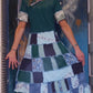 Snow Fairy Patchwork Tie Dye Eco Dress