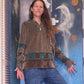 Grateful Dead Evergreen Butterfly Eco Velour Patchwork Hoodie