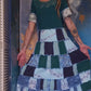 Snow Fairy Patchwork Tie Dye Eco Dress