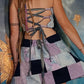 Dream Dress - Tie Dye Lace up Open Back Eco Dress - Adjustable
