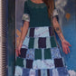 Snow Fairy Patchwork Tie Dye Eco Dress