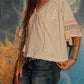 Grateful Dead Embroidered Eco Top