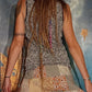 Rooted in Nature Patchwork Adjustable Eco Skirt