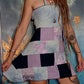 Dream Dress - Tie Dye Lace up Open Back Eco Dress - Adjustable