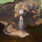 Quartz and Black Kyanite Crystal Pendant - Handmade - Wire wrapped - Copper - Metaphysical -